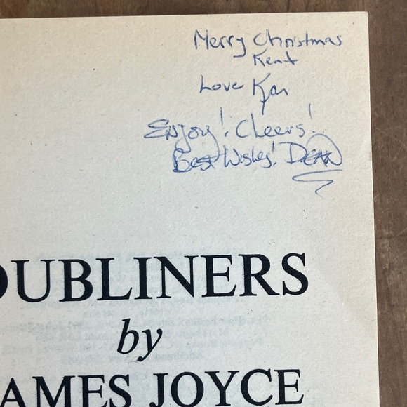 James Joyce Dubliners softcover - vintage 1984 reprint of original 1916 book - Picture 7 of 14